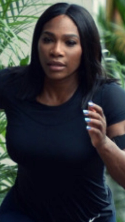 scandamonium:Serena Williams filming TV commercial.When I...