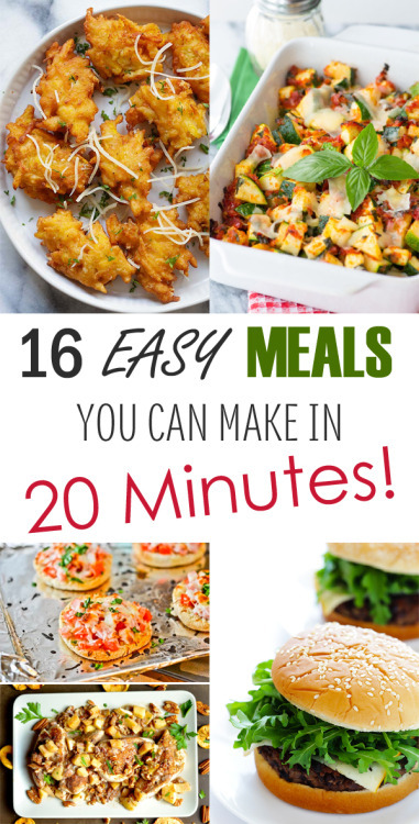 Diy Projects And Craft 16 Easy Meals You Can Make