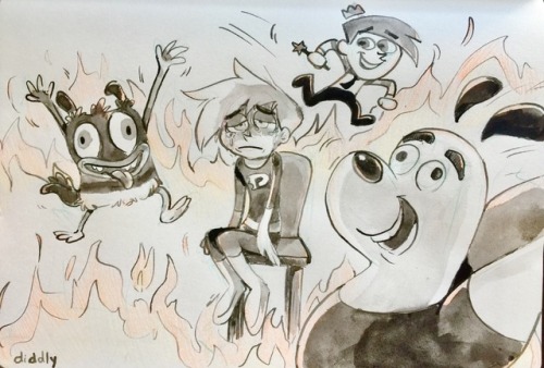 diddly-darn-ghost:Ectober/Inktober Day 2: hating who you are and...