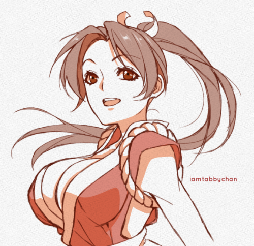 iamtabbychan:Sketchtember - Day 18 - Mai Shiranui