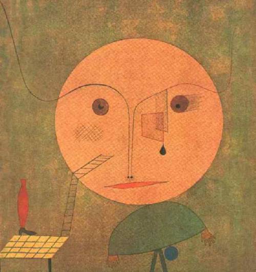 artist-klee:Error on green, Paul Klee