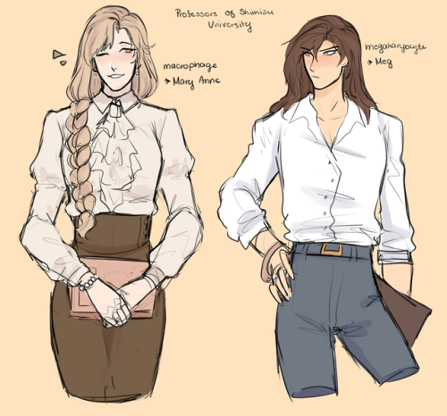 shweezyliz:Cells at Work University!AU aasdfal something me...