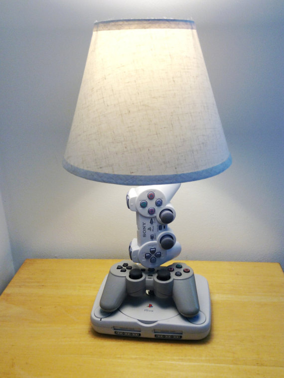 Retro Nintendo — Sony Playstation One Lamp made by Woody6Switch...