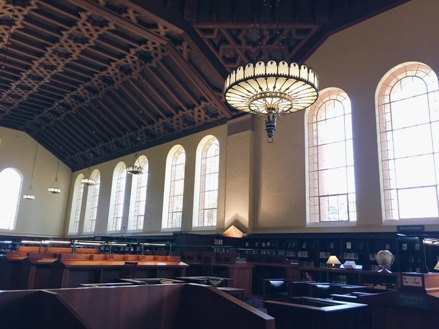 Day 27 (10/24): Favorite study spot Powell Library... - ANATOMY OF A ...