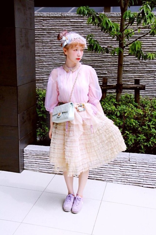 etsuna otsuka cult party kei dolly kei kawaii harajuku girls harajuku fashion sweet cute japanese japanese fashion asian fashion asian asian girl harajuku harajuku girl beutiful pink purple purple shoes