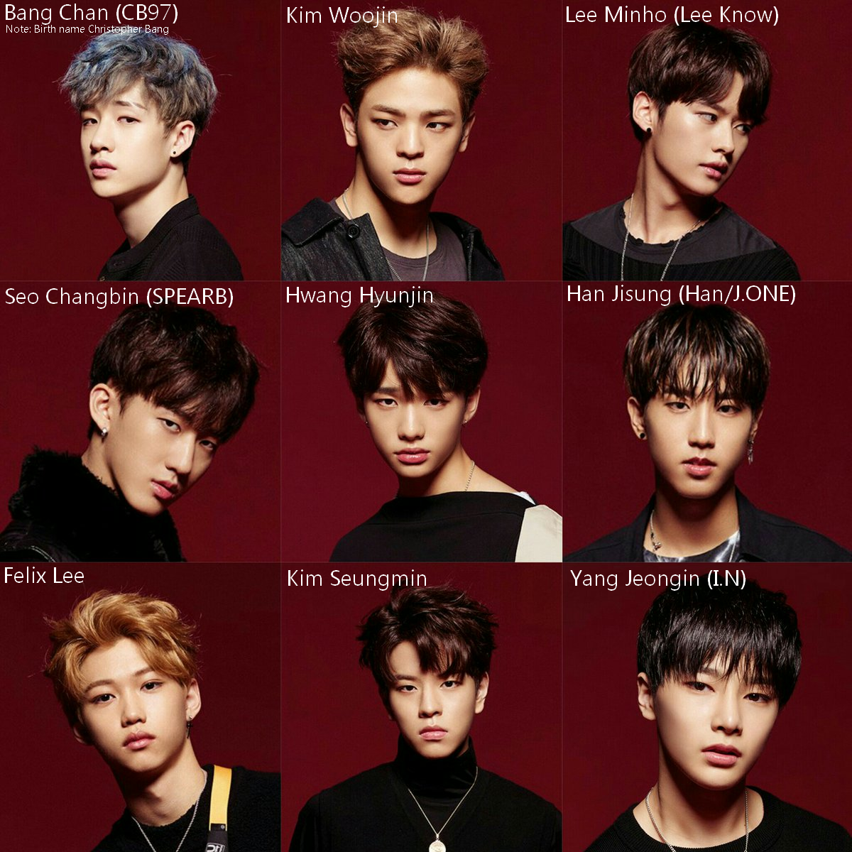 Names Of Stray Kids Members