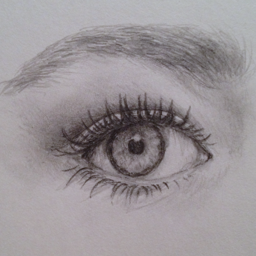 eye drawings on Tumblr