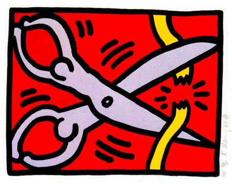 keithharingdaily:Pop Shop III, 1989Keith Haring