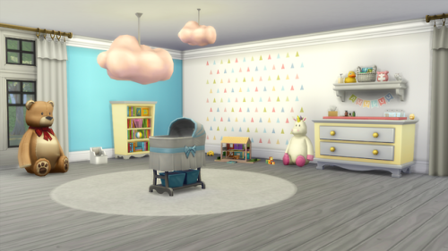 Nursery Walls Set #10 - Basics + Triangles12 Walls (2 Patterned...