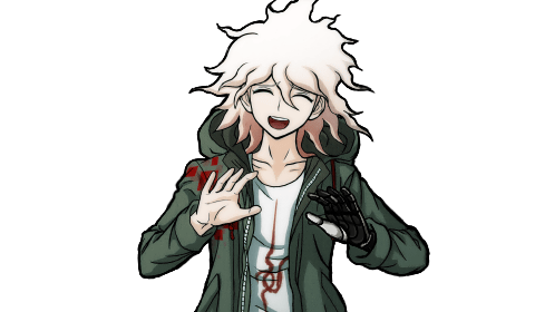 nagito komaeda sprite edit | Tumblr