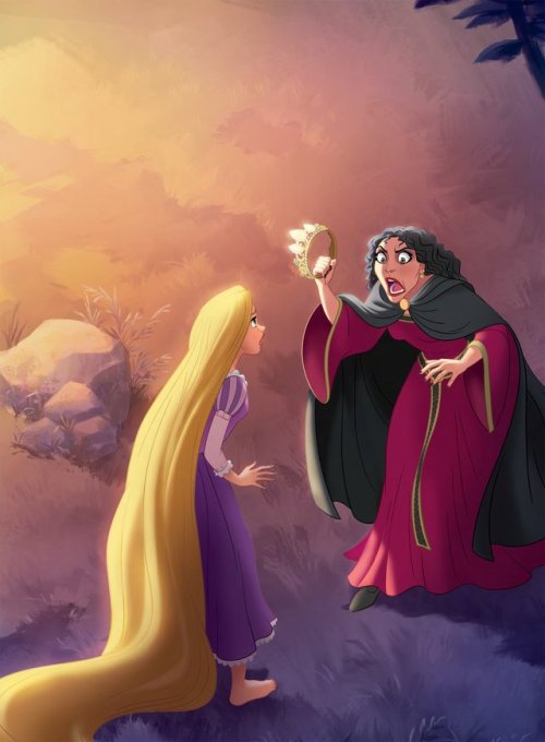 mother gothel barbie rapunzel