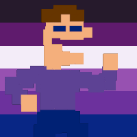 ennrad:michael afton gay flag!when you’re gay and your...