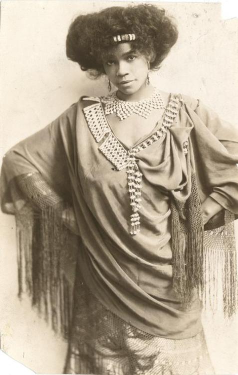 classicladiesofcolor:Studio portraits of Aida Overton Walker...