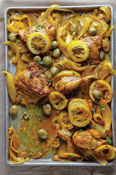 chicken onion tagine