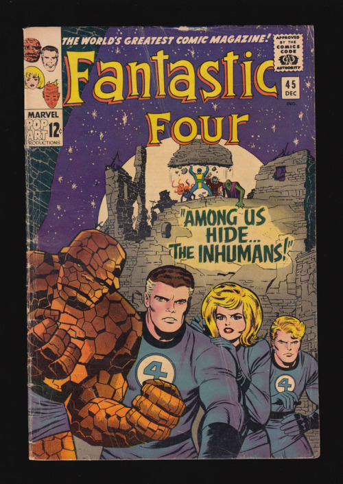 kirbycovers:Fantastic Four #45(Dec. 1965)