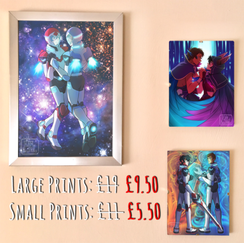 purpleneutrino-art:All my Klance prints, postcards and...