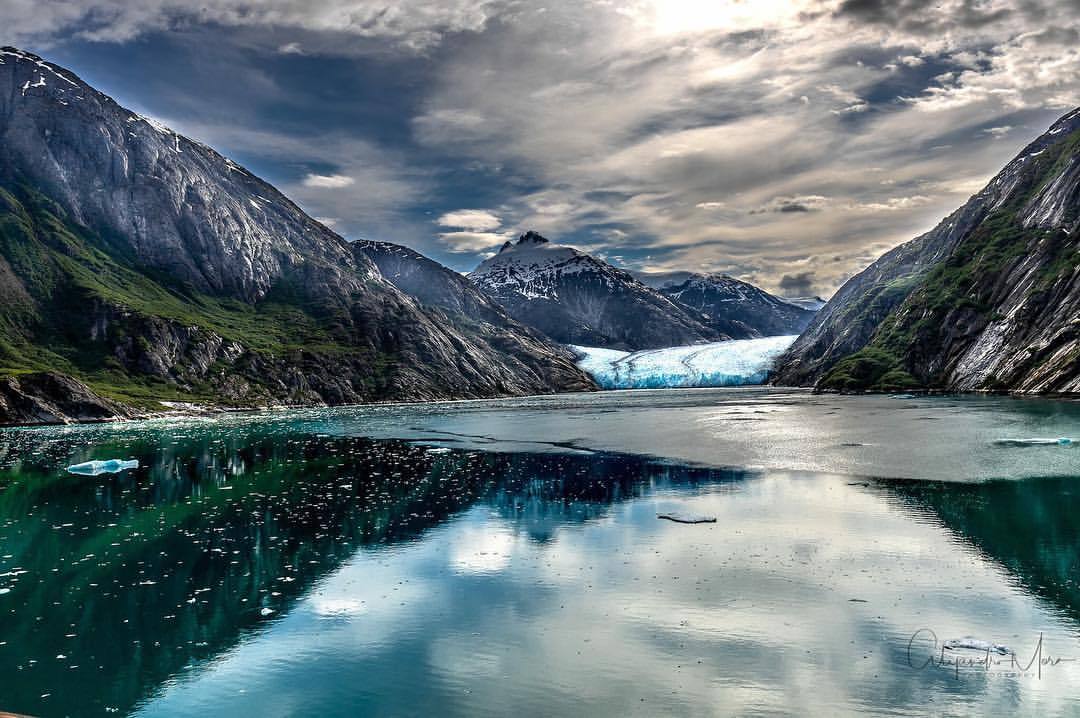 Capture Beauty — A glacier at Endicott Arm Fjord, Alaska, USA.