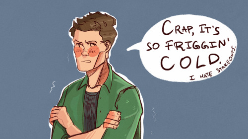 sketchydean:Anonymous said: Destiel sketch, but also Sabriel...