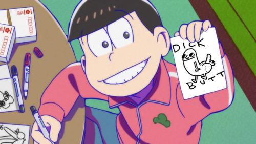 osomatsu san osomatsu matsuno picture post so this is what oso basically drew osomatsu spoilers