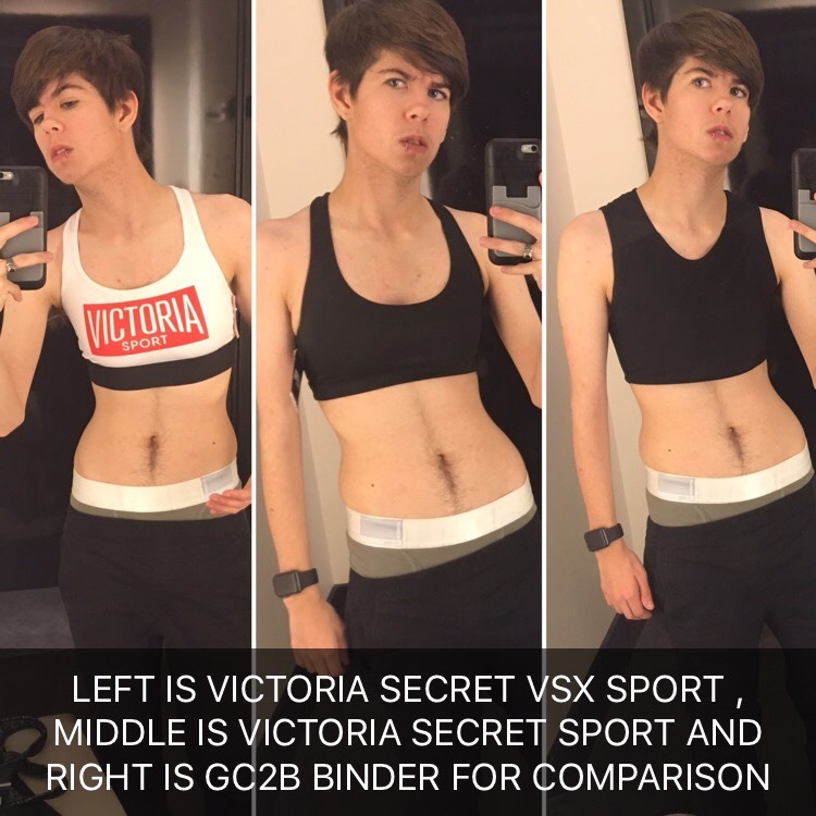 good sports bras for binding