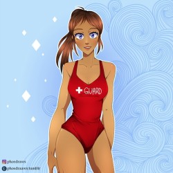 Lifeguard Au Tumblr - fem klance lifeguard au
