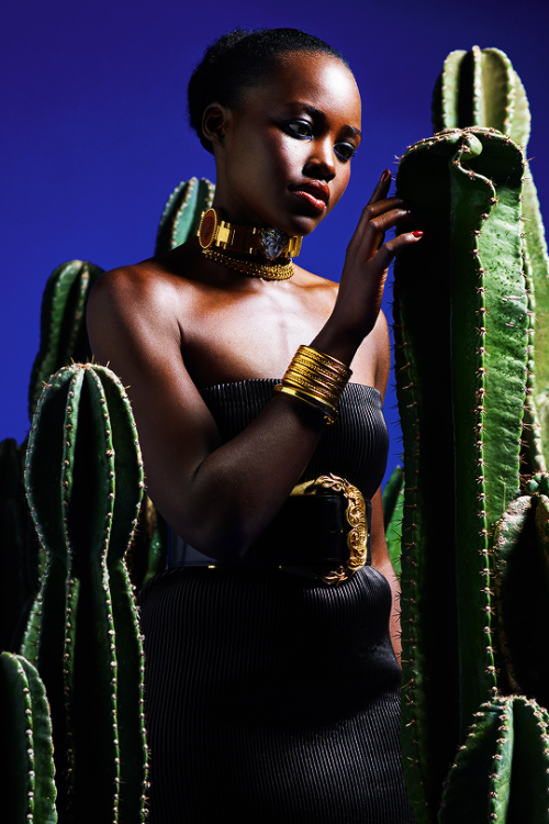 westwallys:Lupita Nyong’o photographed by Mario Sorrenti for...