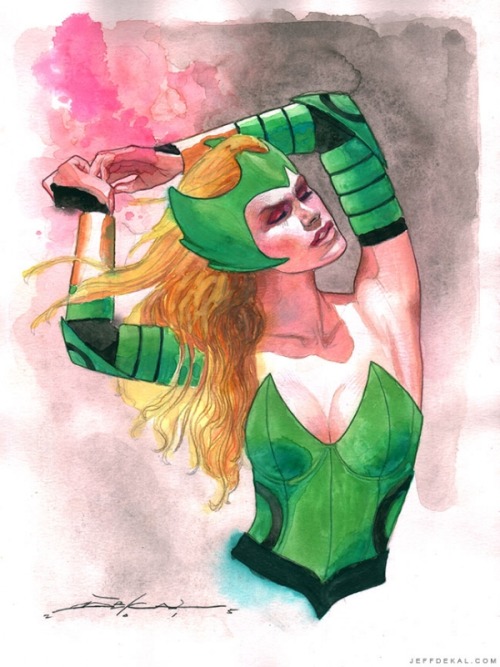 comicbookwomen:Enchantress by Jeff Dekal