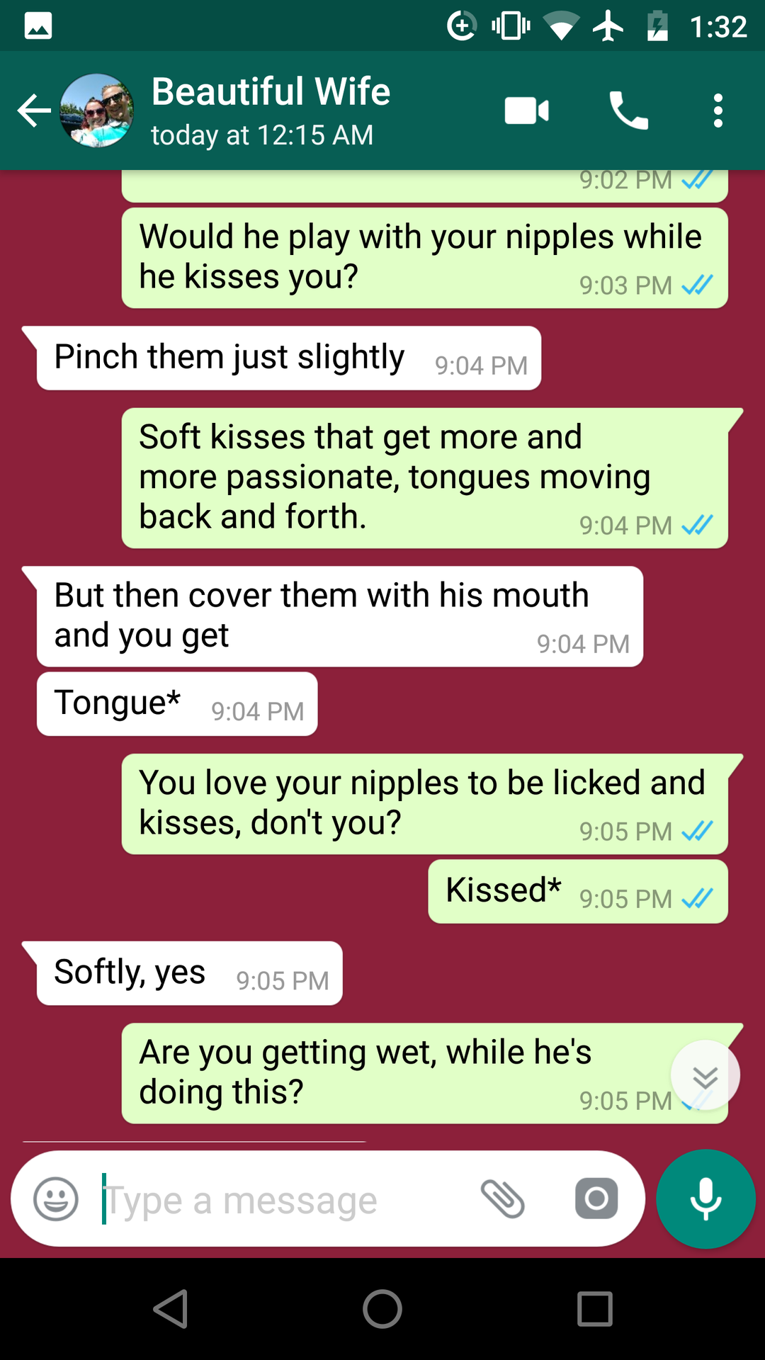 hotwife text messages
