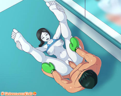 pervy-sage-the-hentai-senpai:Wii Fit Trainer Compilation #1