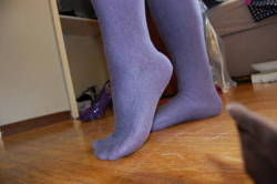 @Hosiery and feet. No Tats Or Piercings. Few Shoes.