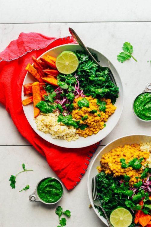 tinykitchenvegan:Nourishing Curried Lentil & Sweet Potato...