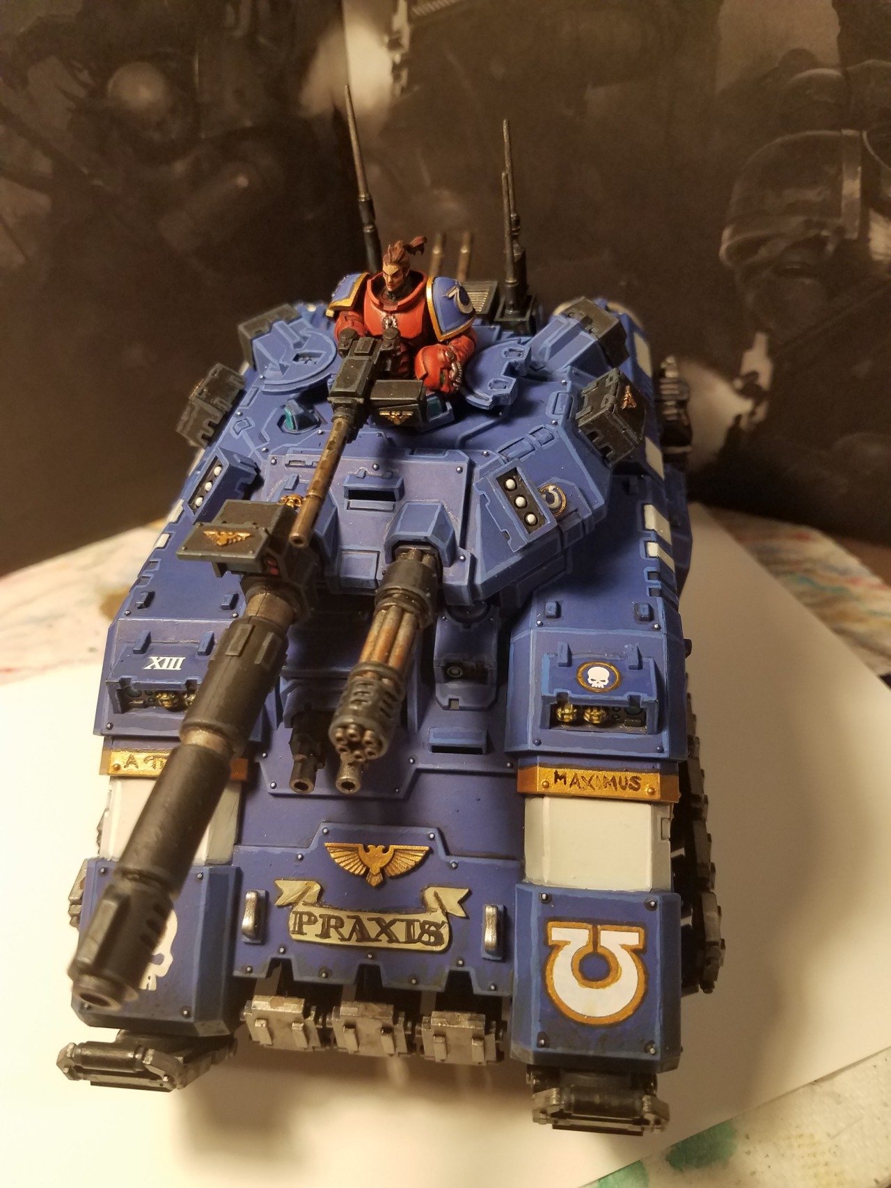 Commision Painted 40K Primaris Repulsor