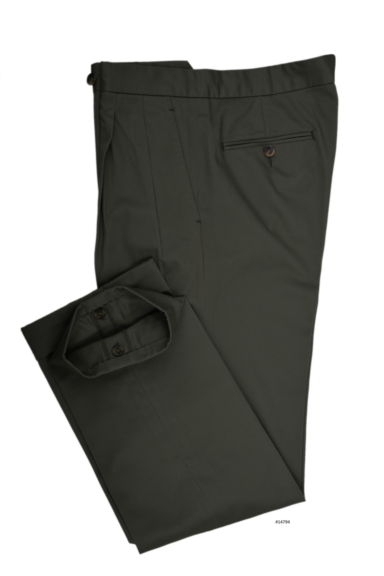 Luxire — Luxire pants constructed in Dark Hazel Twill...