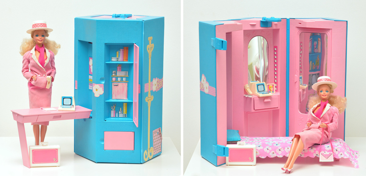 barbie home office