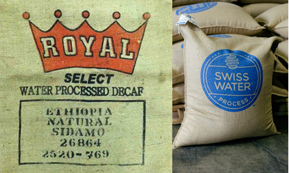 Royal New York Swiss Water Process Decaf specialty coffee