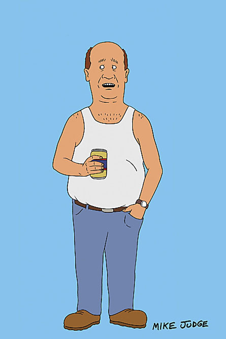 Character Model — Bill Dauterive By Mike Judge [ King Of The Hill ]