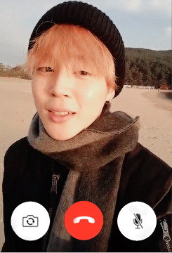 facetime with jimin Tumblr