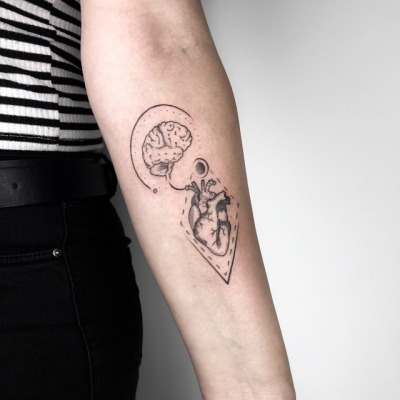 small geometric tattoo  Tumblr