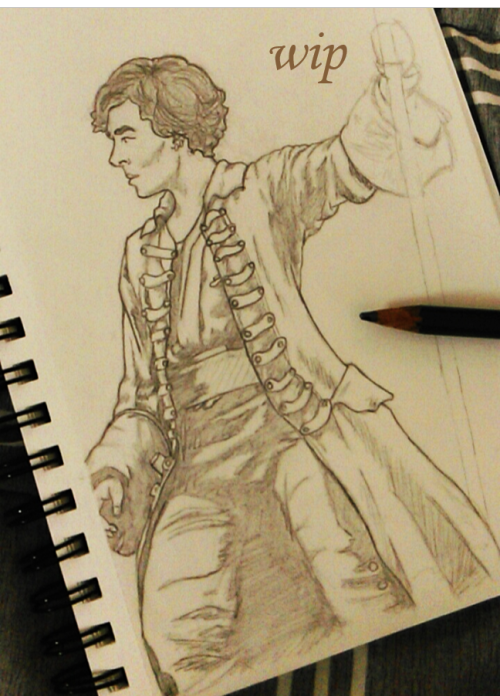 princelock:some piratelock i still haven’t quite finished