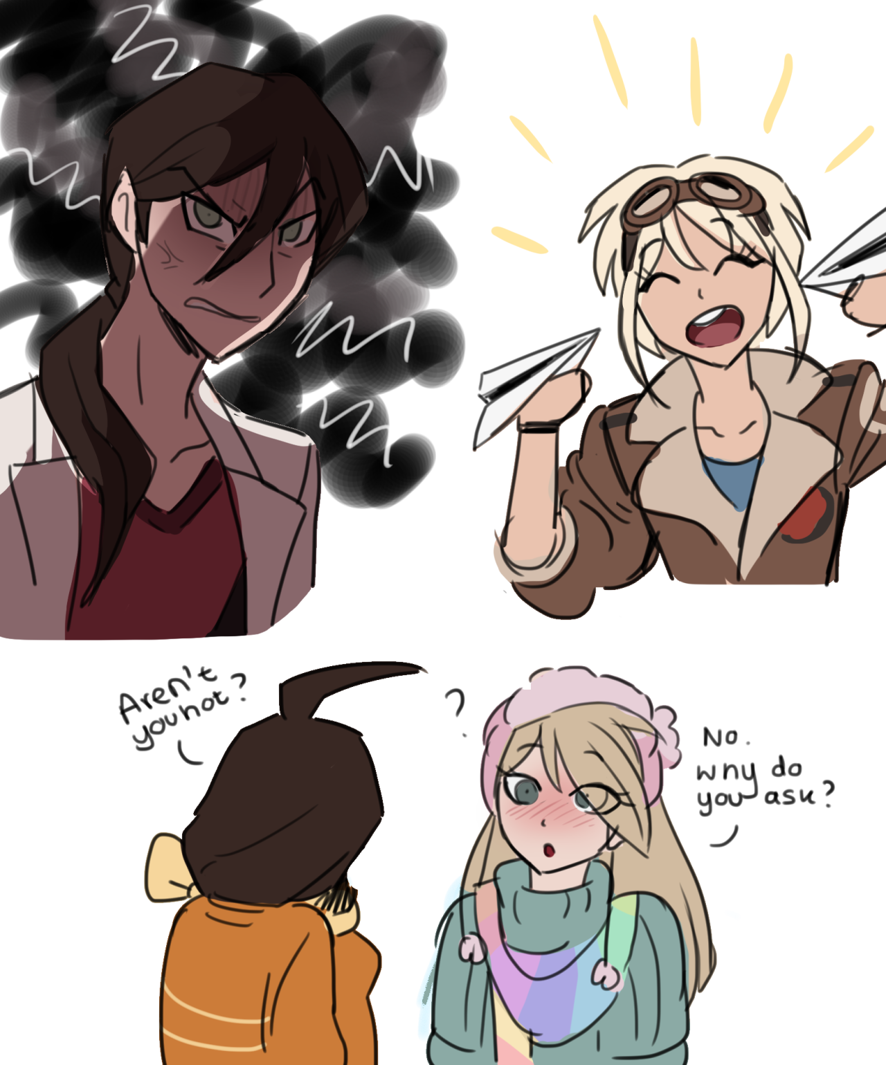 Bast's Art | Do any of your Danganronpa OC characters have a...