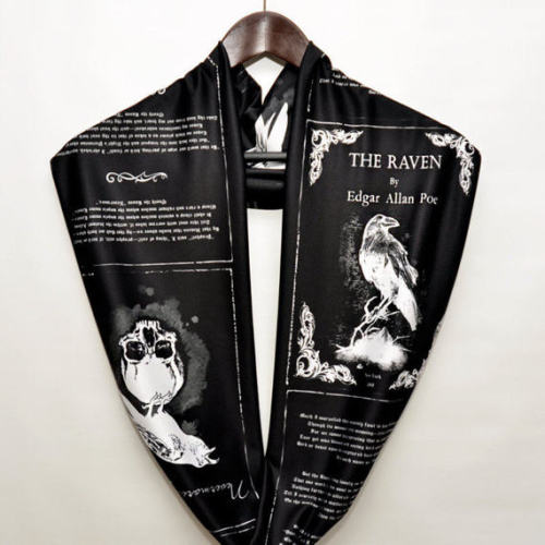 spookyfoxfashion:Book Scarves by UniversalZonex / x / x / xx /...