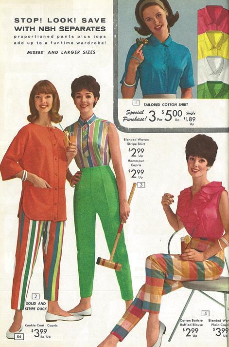 Vintage Chic - National Bellas Hess catalog, Summer 1962