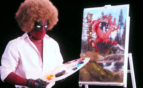 How to dress up like Bob Ross Deadpool!