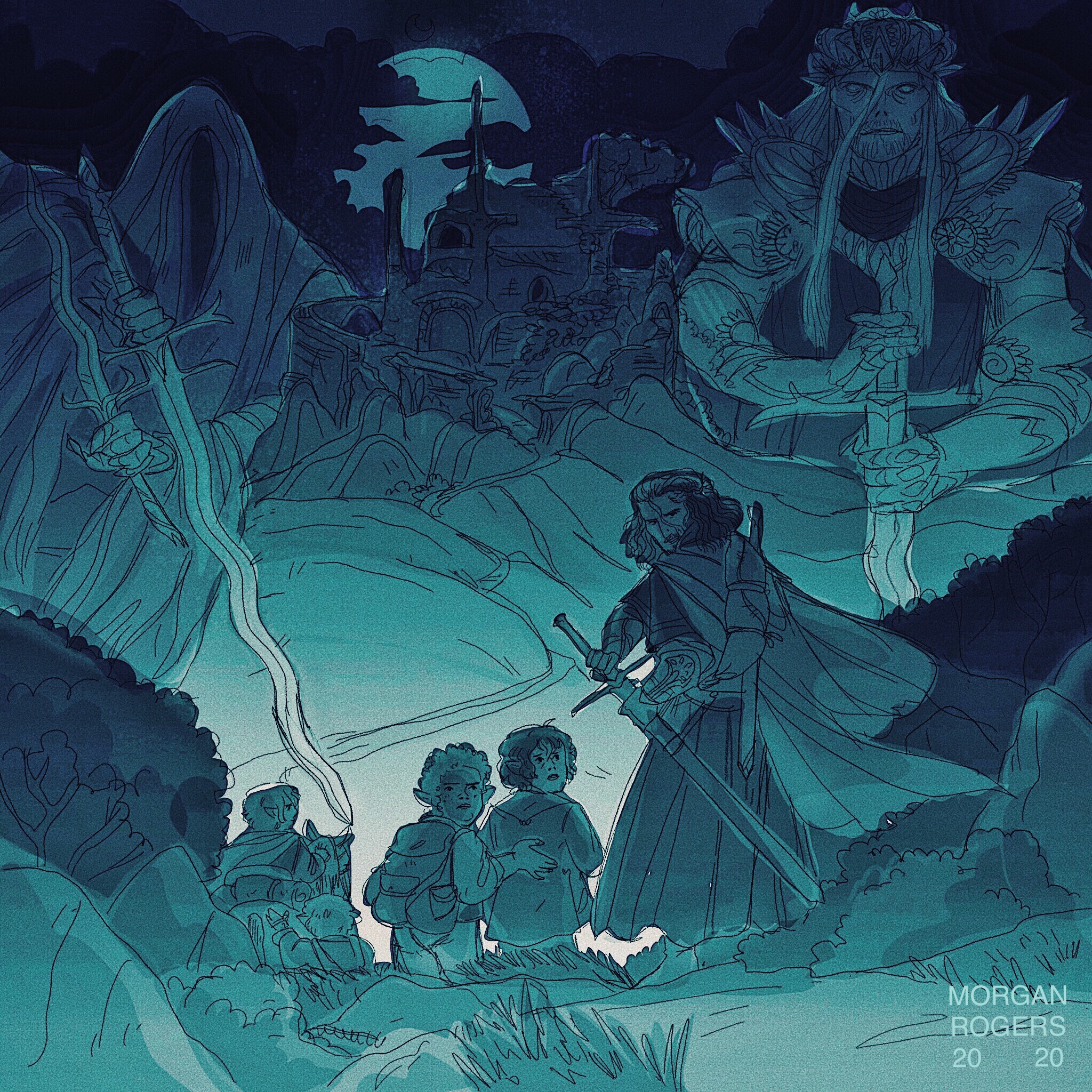 Fellowship of the Ring Chapter 9 • Chapter 10 •... - Tolkien Art Dump