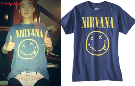 5sos nirvana shirt best sale