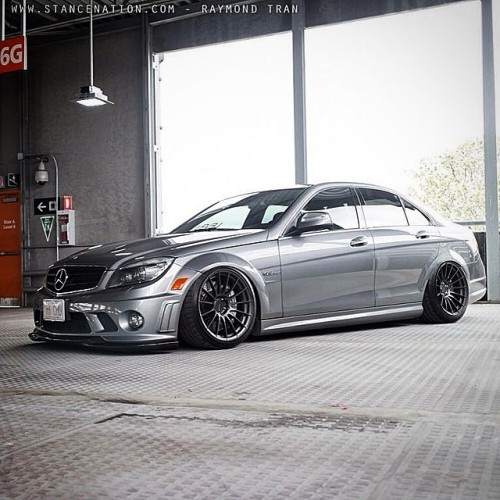 Projex Design UK — Mercedes C63 looking menacing with the perfect...