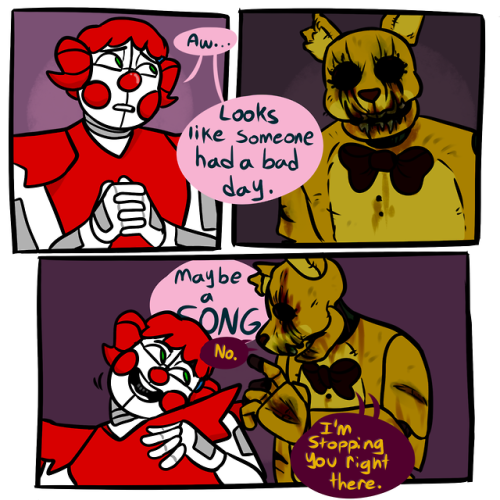 five nights at freddy's comic | Tumblr