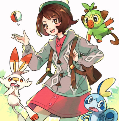 Pokemon Gen 8 Trainer Tumblr