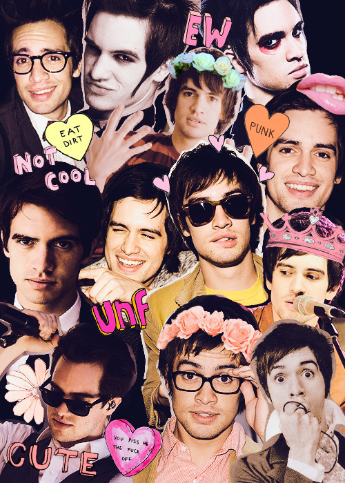 fab collages, requested: brendon urie