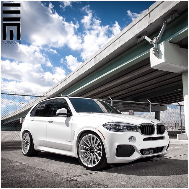 Exclusive Motoring Worldwide: BMW X5 M-Sport lowered on color matched ...